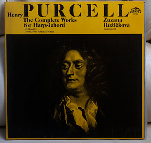 Henry Purcell - Zuzana Růžičková ‎– The Complete Works For Harpsichord 2 LP