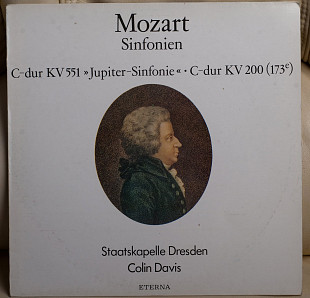 Mozart, Staatskapelle Dresden, Colin Davis ‎– Sinfonien C-dur KV 551 "Jupiter-Sinfonie" • C-dur KV 2