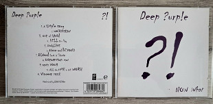 DEEP PURPLE ? ! NOW WHAT ( EAR 0208486ERE ) BOOKLET 2013 GER
