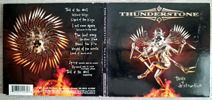 THUNDERSTONE TOOLS OF DESTRUCTION ( NUCLEAR BLAST NB-1423-0 ) DJ PACK, BOOKLET 2005 GER