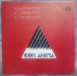 V. Ganelinas, V. Tarasovas, V. Čekasinas Ганелин Тарасов Чекасин – Con Anima (1978, Мелодия С60 0736