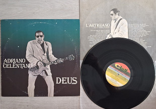 ADRIANO CELENTANO DEUS ( CLAN CLN 20257 ) 1981 ITAL
