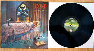 DIO ( ELF , RAINBOW , BLACK SABBATH ) DREAM EVIL ( VERTIGO SPACESHIP 832 630-1 1Y/2Y ) 1987 HOLL