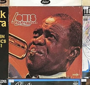 Louis Armstrong – Louis At The Crescendo (Двойной альбом, 2LP - 24 трека), 1975, Coral – COPS 6287 1