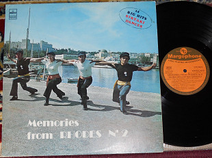 Various – Memories From Rhodes No. 2 (14 Big Hits Syrtaki Dances) Greece (1974) VG