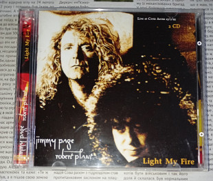 Jimmy Page / Robert Plant - Light My Fire - 2003. 2cd. Азия Рекордс.