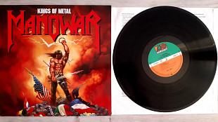 MANOWAR KINGS OF METAL ( ATLANTIC 40 ANNIVERSARY 781 930-1 A1/B1 ) 1988 GER