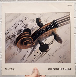 ERKKI PALOLA - RISTO LAURIALA - Vitali, Veracini, Paganini etc – Chaconne ‘1981 Stereo - NM
