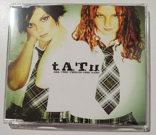Maxi-Single t.A.T.u. 2003 All The Things She Said (Germany)