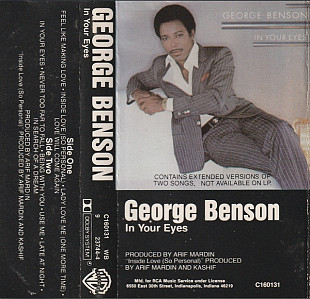GEORGE BENSON «In Your Eyes» CrO2 ℗1980
