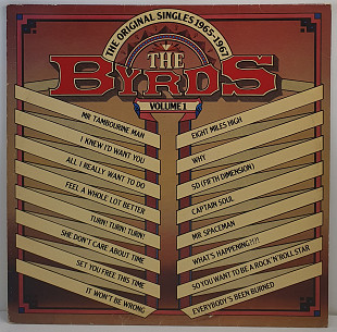 The Byrds – The Original Singles 1965-1967 Volume 1 LP 12" (Прайс 50202)