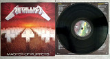 METALLICA MASTER OF PUPPETS ( VERTIGO SPACESHIP 838 141-1 A1U/B3U ) 1989 REISSUE 1986 HOLL