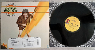 AC / DC HIGH VOLTAGE ( ATCO SD - 36-142 ) PROMOTIONAL STICKER 1976 US