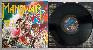 MANOWAR HAIL TO ENGLAND ( MUSIC FOR NATION MFN 19 A1/B1 ) CC 1984 ENGL