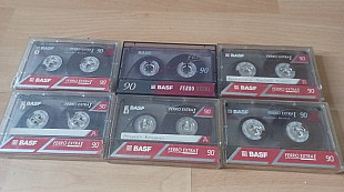 Аудиокассеты Basf(лот 6 шт)
