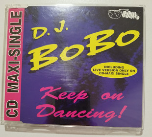 Maxi-Single D.J. BOBO 1993 Keep On Dancing! (Germany)