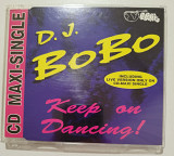 Maxi-Single D.J. BOBO 1993 Keep On Dancing! (Germany)