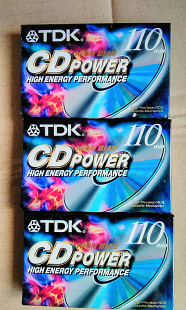 TDK 110 CD power chrome