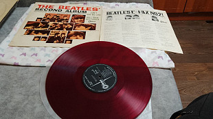 Beatles - second album. красный японский винил 1964 года