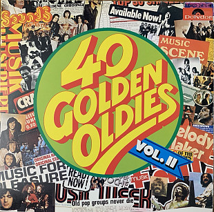 Various – 40 Golden Oldies Vol. II (2LP) (NM/NM) Scandinavia