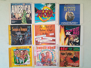 9 фирменных CD одним лотом