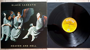 BLACK SABBATH HEAVEN AND HELL ( VERTIGO 9102 752 A3/B2 ) 1980 ENGL