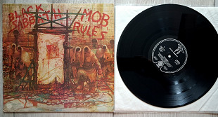 BLACK SABBATH MOB RULES ( SPACESHIP VERTIGO 6302 119 A/B TOWN HOUSE ) 1981 FRANCE