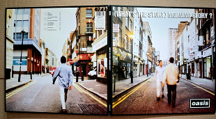 OASIS ( WHATS THE STORY ) MORNING GLORY ? ( RKIDLP 73 ) TRIFOLD COVER 2014 REISSUE 1995 UK, US, EU