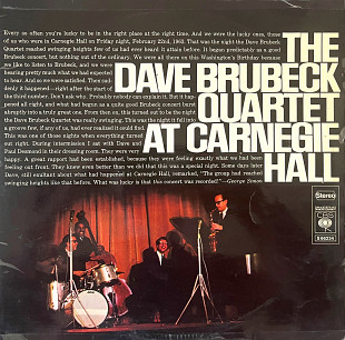 The Dave Brubeck Quartet – At Carnegie Hall