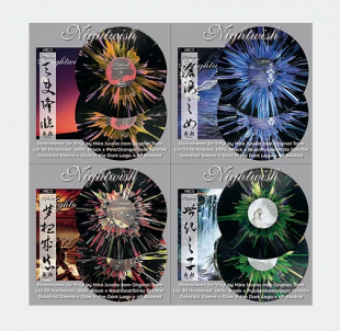 NIGHTWISH "Nightwish Bundle" (2026 Northeast Steel Industry) 4x2 GATEFOLD SPLATTER VINYL Ltd50