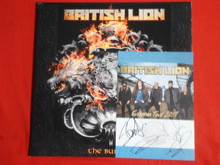 British Lion* – The Burning ( Steve Harris.Iron Maiden автографи)