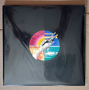 PINK FLOYD WISH YOU WERE HERE ( EMI 5099902988016 ) BLACK SCHRINK , REISSUE 2011 STICKER, POSTCAR