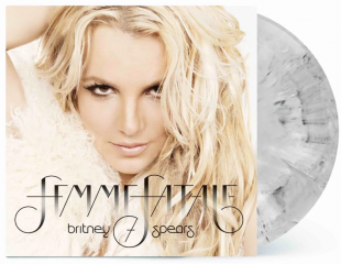 Britney Spears - Femme Fatale (Light Grey Marbled Coloured) (Limited Edition) (Reissue) (LP)