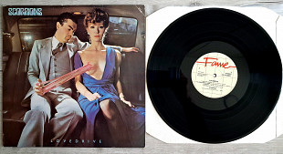 SCORPIONS LOVEDRIVE ( EMI / HARVEST / FAME FA 4130801 A1/B1 ) REISSUE 1979 ENGL