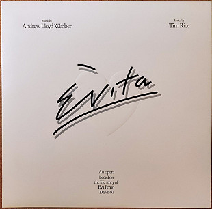 Andrew Lloyd Webber And Tim Rice - Evita (1976) VG+ 2×LPs