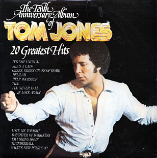 Tom Jones - 20 Greatest Hits (1974) VG+ 2×LPs, Gatefold