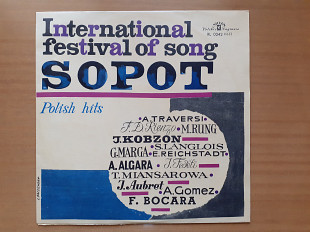 Виниловая пластинка LP International Festival Of Song Sopot. Polish Hits (НОВАЯ)