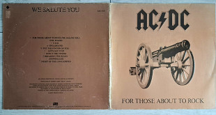 ABOUT TO ROCK…WE SALUTE YOU ( ATLANTIC XDS - 11111 ) G/F 1981 CANADA