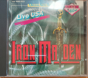 Iron Maiden* Live USA* фирменный