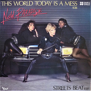 New Paradise - This World Today Is A Mess (1984) VG 12" 33 ⅓ RPM Single Limited Edition