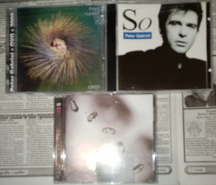 Peter Gabriel 3cd одним лотом.