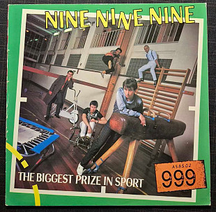999 80 "The Biggest Prize". (PUNK) Sweden Sleeve Vg/Vinyl Nm