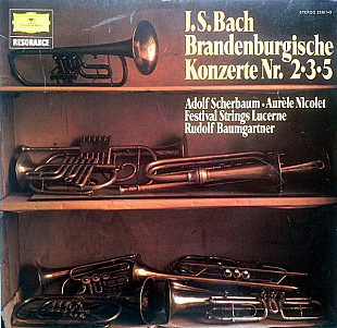 Johann Sebastian Bach - Brandenburgische Konzerte Nr. 2•3•5 NM- Reissue