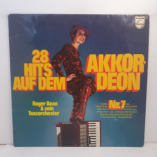 Roger Bean & Sein Tanzorchester – 28 Hits Auf Dem Akkordeon Nr.7 LP 12"(Прайс 50263)