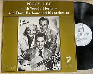 Peggy Lee + Woody Herman + His Orchestra* – Easy Listening ( UK ) LP
