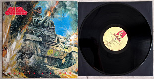 TANK HONDUR & BLOOD ( MUSIC FOR NATION MFN-26 A2/B1 ) 1984 GERMANY