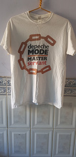 Футболка "Depeche Mode" (100% cotton, M, Dominican Republic) б/у