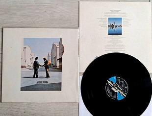 PINK FLOYD WISH YOU WERE HERE ( HARVEST 1C064-96918 A2/B2 ) with Postcard 1975 GERMANY