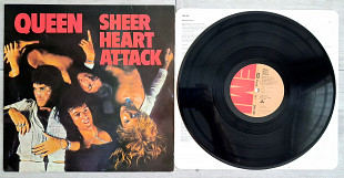 QUEEN SHEER HEART ATTACK ( EMI EMC 3061 YAX 4881-4U/4882-4U ) 1974 UK