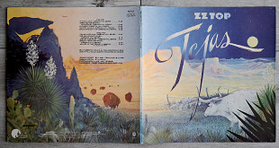 ZZ TOP TEJAS ( WB K 56 605 A2/B4 ) G/F TRIPLE COVER 1976 GER